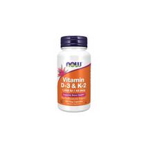NOW VITAMIN D-3 &amp; K-2 KAPSZULA 120 DB