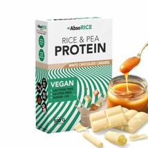 ABSORICE VEGAN PROTEIN POR - FEHÉRCSOKOLÁDÉ - KARAMELL 500G