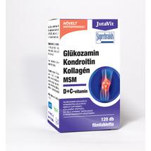 JUTAVIT GLÜKOZAMIN+KONDROITIN+KOLLAGÉN +MSM ÉS D+C-VITAMIN 120DB