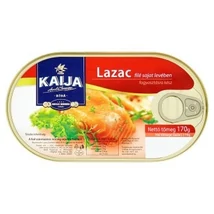 Lazac filé saját levében 170g Kaija Lazac filé saját levében 170g Kaija