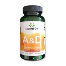 SWANSON A&amp;D VITAMIN HALOLAJBÓL A-5000NE+ D-400NE 250 KAPSZULA