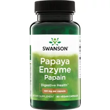SWANSON PAPAYA ENZIM PAPAIN 100MG 60 KAPSZULA