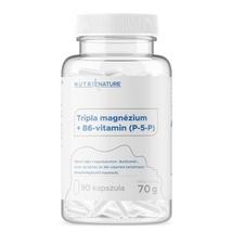 TRIPLA MAGNÉZIUM + B6-VITAMIN KAPSZULA NUTRI NATURE