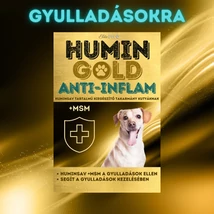 HUMIN GOLD ANTI-INFLAM 100G (GYULLADÁSOK ELLEN) ÉTREND KIEGÉSZÍTŐ KUTYÁKNAK