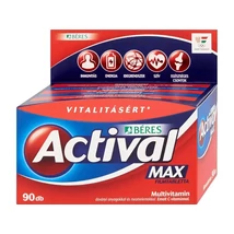 BÉRES ACTIVAL MAX MULTIVITAMIN 90DB FILMTABLETTA