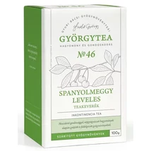 GYÖRGYTEA SPANYOLMEGGY LEVELES 100G TEAKEVERÉK, INKONTINENCIA TEA NO.46