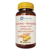 LAZACOLAJ + BORÁGÓOLAJ OMEGA 3-6-9 GÉLKAPSZULA 60DB CALEIDO