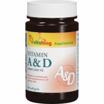 A&amp;D vitamin -Vitaking  (60 db) gélkapszula 