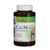 CalMag citrát +D3 vitamin_Vitaking gélkapszula 90 db  