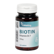 B7 -Biotin 900mcg -Vitaking tabletta 100 db 