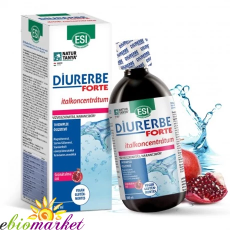 NATUR TANYA ESI DIURERBE FORTE ITALKONCENTRÁTUM VÍZVISSZATARTÁS GRÁNÁTALMA 500ML