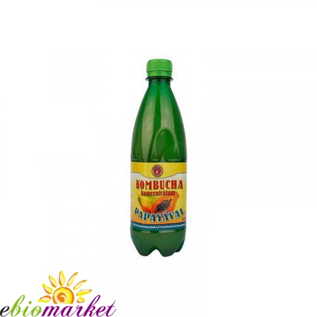 ZÖLDVÉR KOMBUCHA KONCENTRÁTUM PAPAYÁVAL 500ML