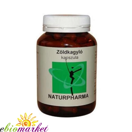NATURPHARMA ZÖLDKAGYLÓ KAPSZULA 160DB
