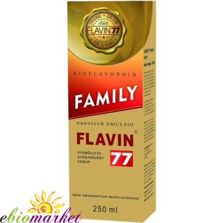 FLAVIN 77 FAMILY SZIRUP 250ML