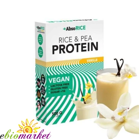 ABSORICE VEGAN PROTEIN POR - VANÍLIA 500G