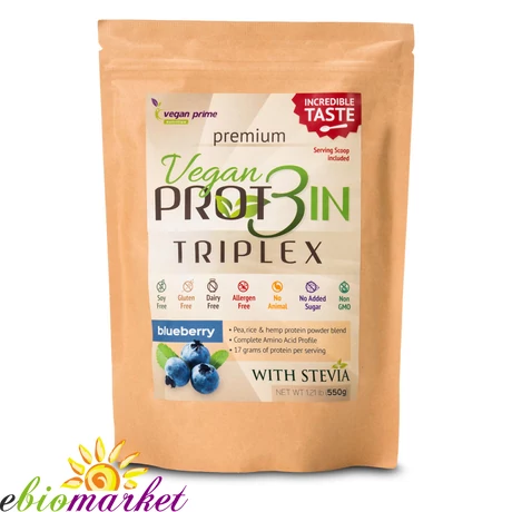 VEGAN PROTEIN TRIPLEX ÁFONYA 550G
