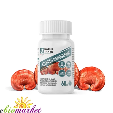 NATUR TANYA PECSÉTVIASZGOMBA (GANODERMA ) TABLETTA 60DB