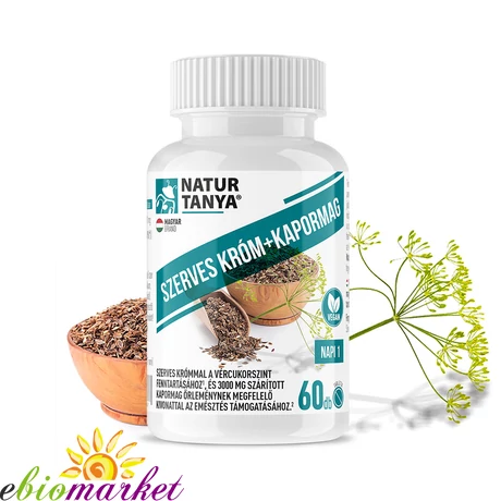 NATUR TANYA KAPORMAG + SZERVES KRÓM FORTE 60DB