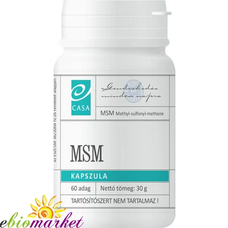 CASA MSM 400MG KAPSZULA 60DB
