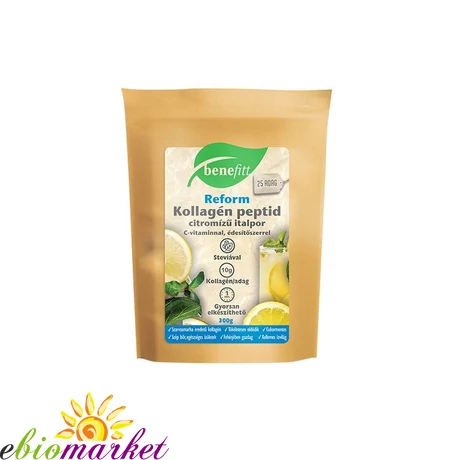 BENEFITT REFORM KOLLAGÉN PEPTID CITROM ÍZŰ ITALPOR 300G