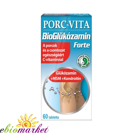 DR.CHEN PORC-VITA BIO GLÜKOZAMIN TABLETTA 60DB