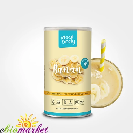 GLUTÉNMENTES IDEALBODY DIÉTÁS TURMIX BANÁN ÍZŰ 525G
