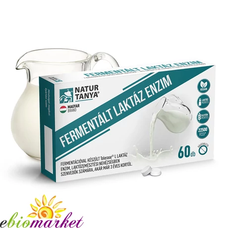 NATUR TANYA FERMENTÁLT LAKTÁZ ENZIM 60DB