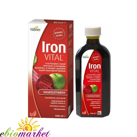 HÜBNER IRON VITAL VASKÉSZÍTMÉNY 500ML
