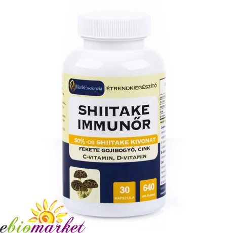 HERBESSZENCIA SHIITAKE IMMUNŐR-ÉTRENDKIEGÉSZÍTŐ 30DB