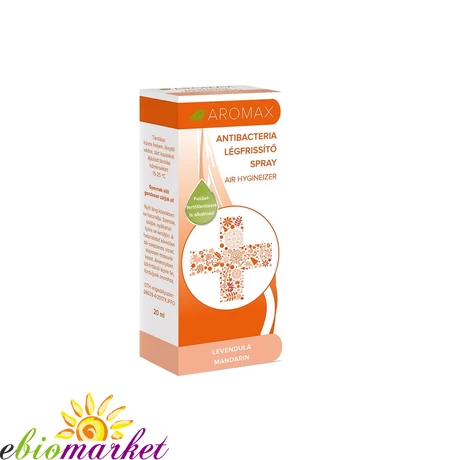AROMAX LÉGFRISSÍTŐ SPRAY ANTIBACTERIA LEVENDULA-MANDARIN 20ML