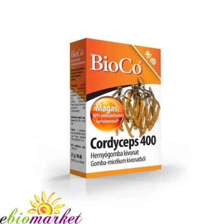 BIOCO CORDYCEPS 400 HERNYÓGOMBA KIVONAT 90DB