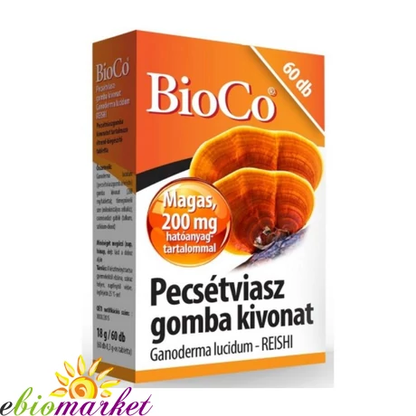 BIOCO PECSÉTVIASZ GOMBA KIVONAT KAPSZULA 60DB