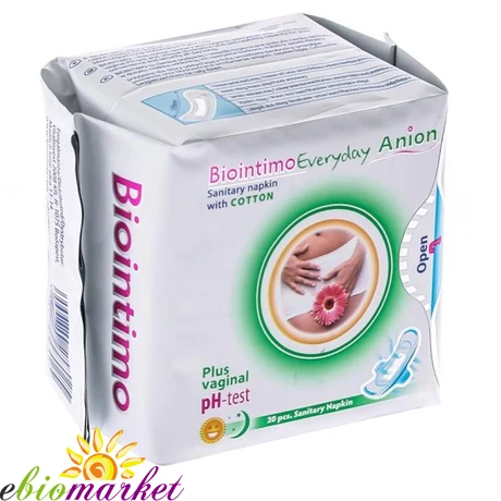 BIOINTIMO EVERYDAY ANION TISZTASÁGI BETÉT 20DB