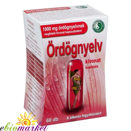 DR.CHEN ÖRDÖGNYELV KIVONAT KAPSZULA 60DB