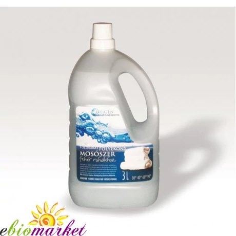 FÖLDBARÁT FOLYÉKONY MOSÓSZER FEHÉR RUHÁKHOZ 3000ML
