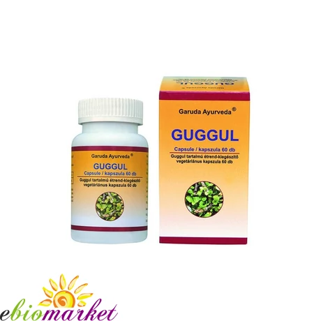 GARUDA AYURVEDA GUGGUL VEGETÁRIÁNUS KAPSZULA 60DB