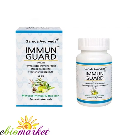 GARUDA AYURVEDA IMMUN GUARD VEGETÁRIÁNUS KAPSZULA 60DB