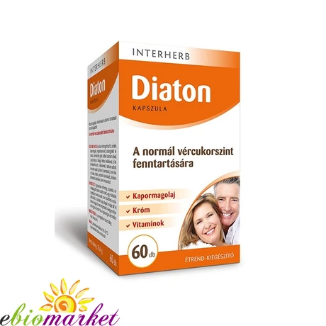 INTERHERB DIATON KAPSZULA 60DB