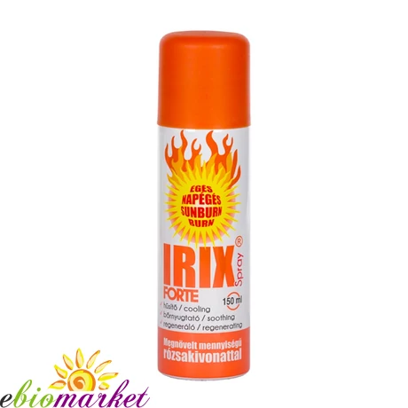 IRIX FORTE HŰSÍTŐ, BŐRNYUGTATÓ,REGENERÁLÓ SPRAY 150ML