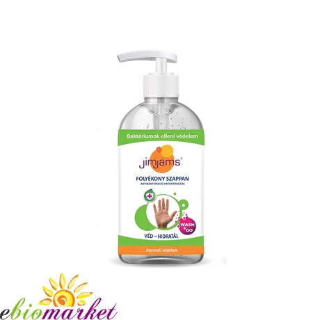 JIMJAMS FOLYÉKONY SZAPPAN ANTIBAKTERIÁLIS HATÓANYAGGAL 300ML