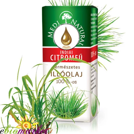 MEDINATURAL ILLÓOLAJ INDIAI CITROMFŰ 10ML