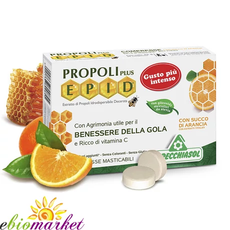 NATUR TANYA SPECCHIASOL EPID NARANCSOS ÍZŰ PROPOLISZ SZOPOGATÓS TABLETTA 20DB