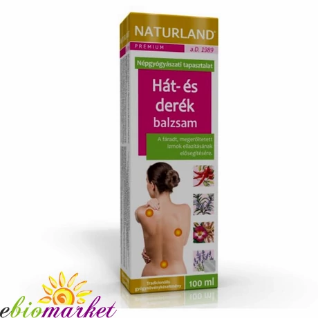 NATURLAND HÁT-DERÉK BALZSAM 100ML