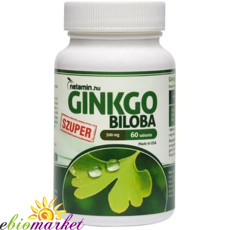 NETAMIN GINKO BILOBA TABLETTA 60DB