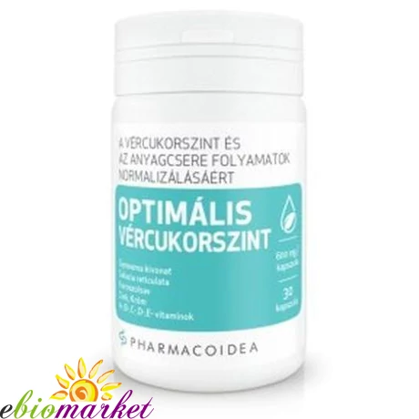 PHARMACOIDEA OPTIMÁLIS VÉRCUKORSZINT KAPSZULA 30DB