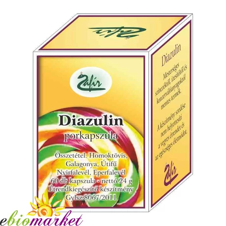 ZAFÍR DIAZULIN KAPSZULA 60DB