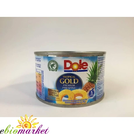 Ananászbefőtt körszeletes 227g Dole