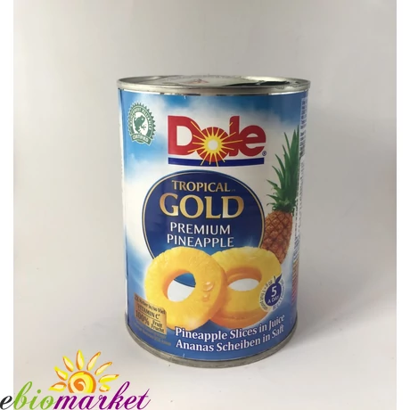 Ananászbefőtt körszeletes 567g Dole