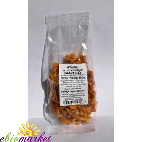 ASZALT MANGÓ KOCKA 100G PALEOLIT