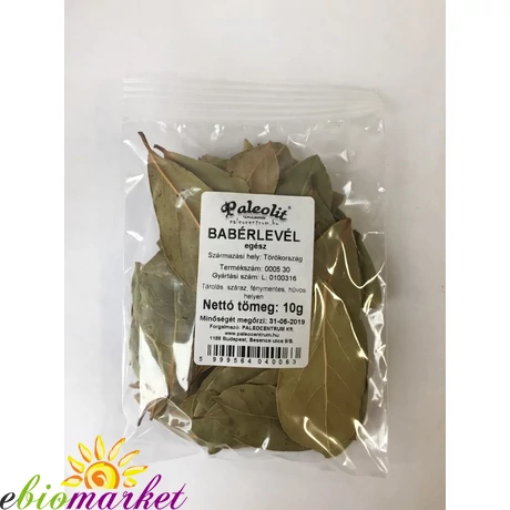 Babérlevél egész 10g Paleolit